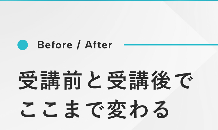 Vai受講生のビフォーアフター事例。受講前後の投資に対する考え方や判断力の変化を紹介